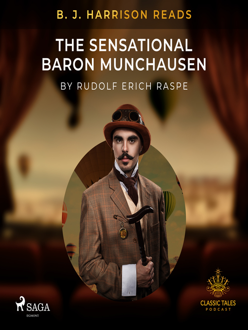 Title details for B. J. Harrison Reads the Sensational Baron Munchausen by Rudolf Erich Raspe - Available